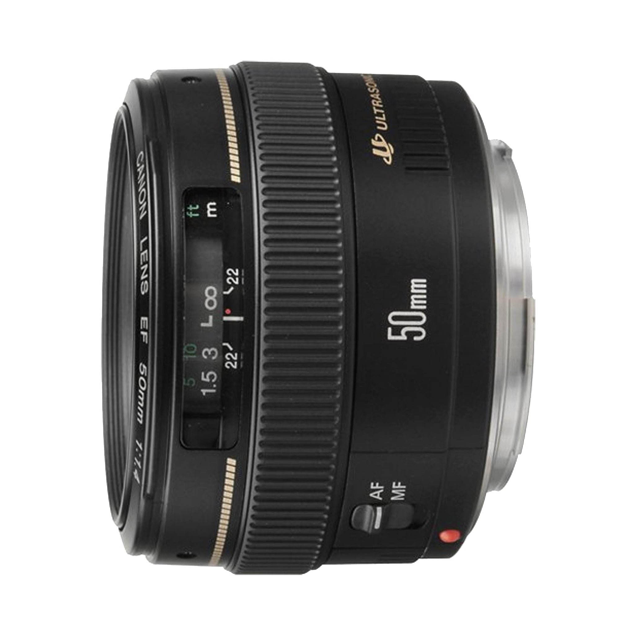 Canon EF 50mm f/1.4 USM Standard and Medium Telephoto Lens for Canon SLR Cameras, Fixed