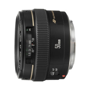 Canon EF 50mm f/1.4 USM Standard and Medium Telephoto Lens for Canon SLR Cameras, Fixed