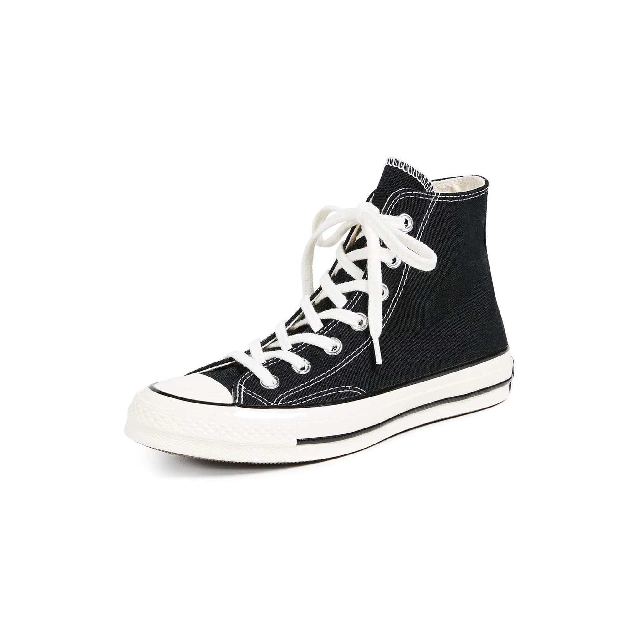 Converse All Star '70s High Top Unisex Sneakers, Black, 9.5 US Women/7.5 US Men