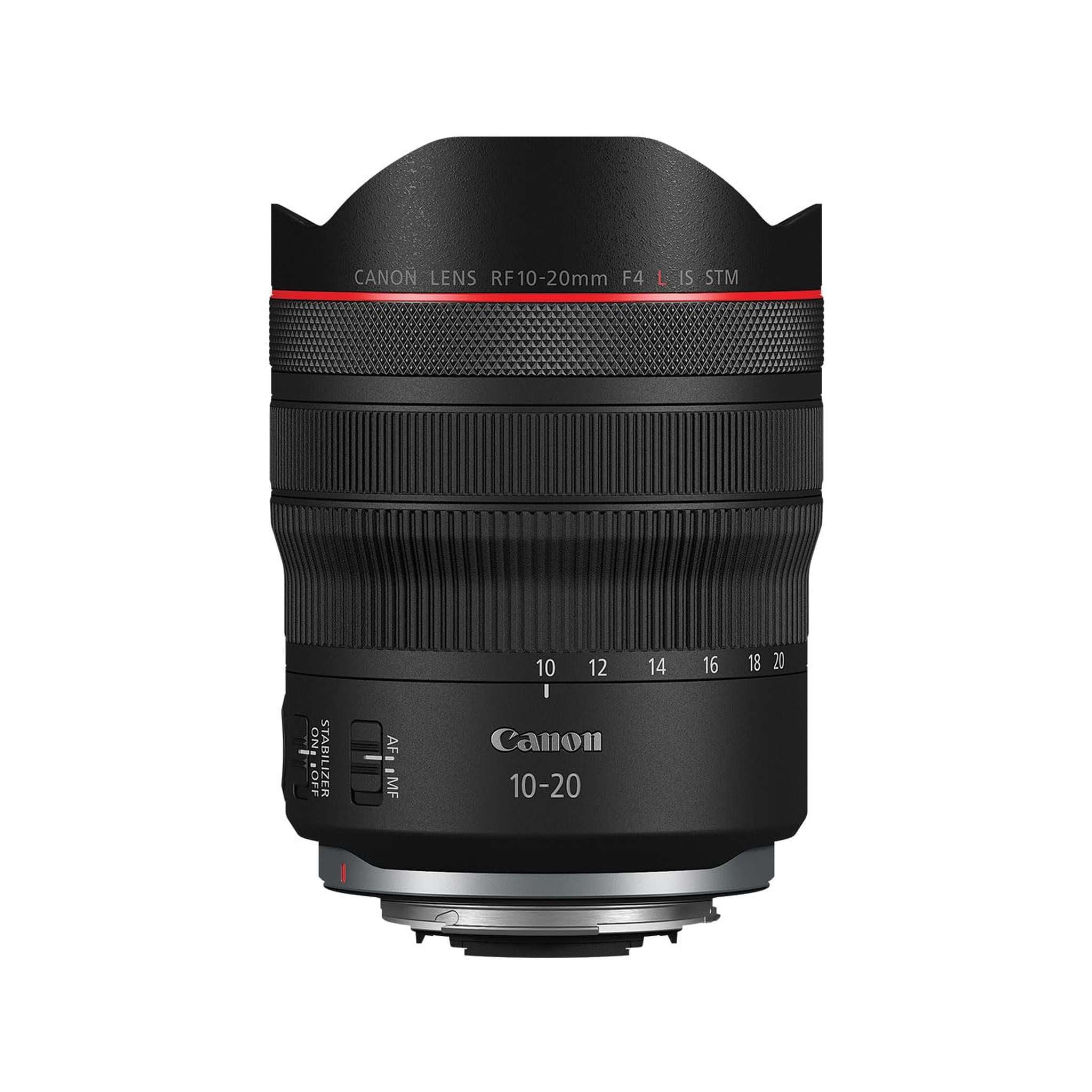 Canon RF10-20mm F4 L is STM, Ultra-Wide-Angle Lens for Full-Frame Cameras, Compact & Lightweight, Great for Still Photography & Videography - Reconditioned Canon