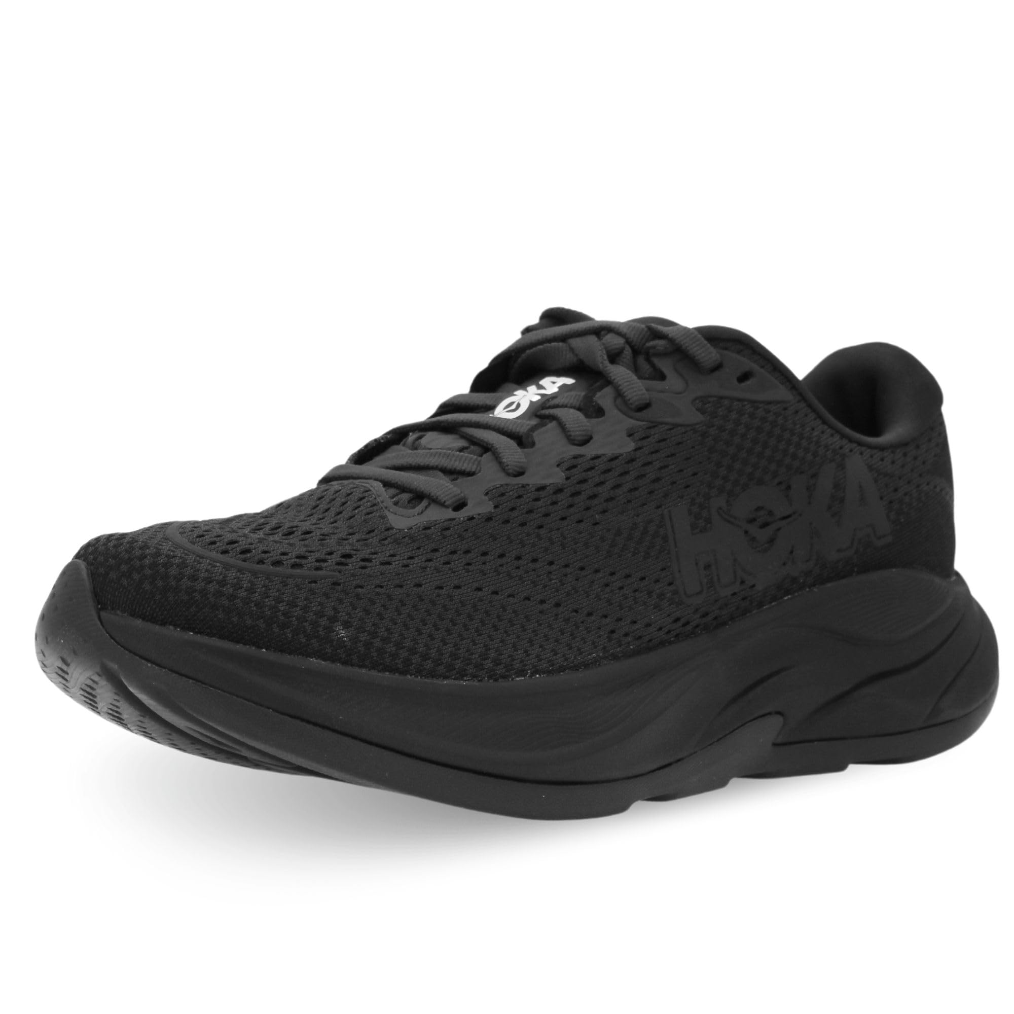 Hoka Women's Rincon 4 Sneaker, Black/Black, 7.5