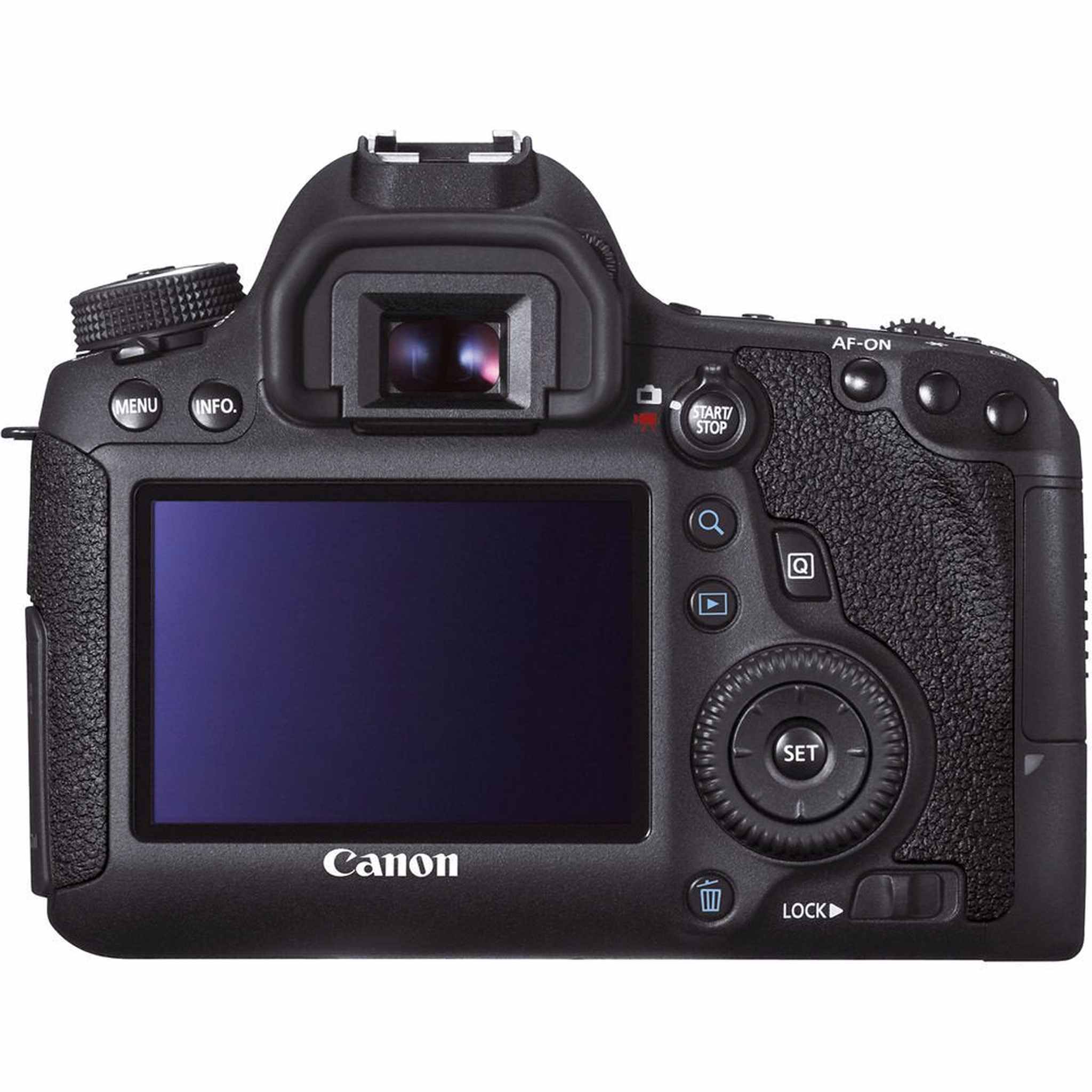 Canon EOS 6D DSLR Camera Body Only + Professional Battery Grip + Condenser Microphone + LED Kit + Extra Battery + Case Canon