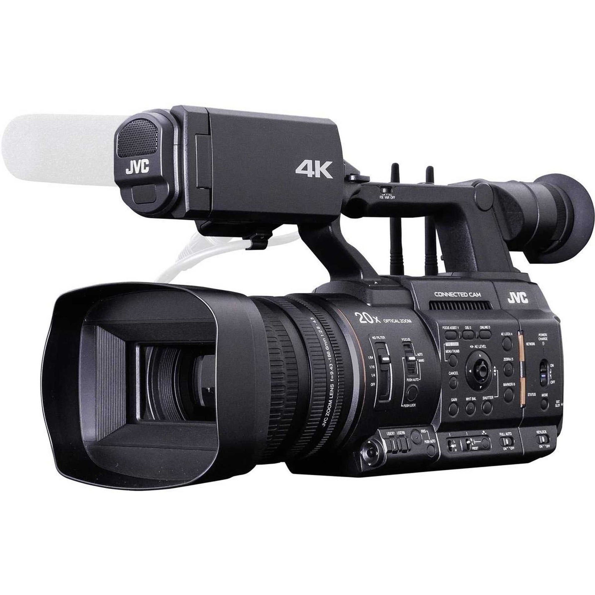 JVC GY-HC550U 9.35MP 4K UHD Handheld Connected Camcorder for Broadcast Overlay with 1" CMOS 4K Image Sensor