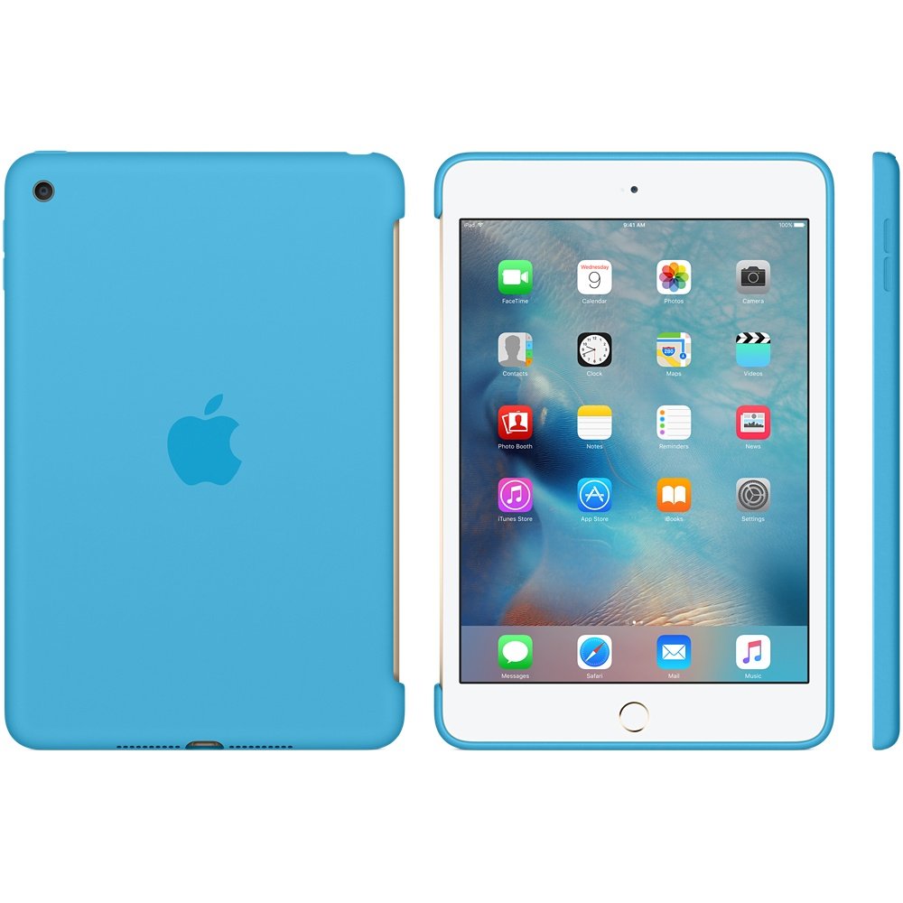 Apple iPad mini 4 Silicone Case - Blue (MLD32ZM/A)