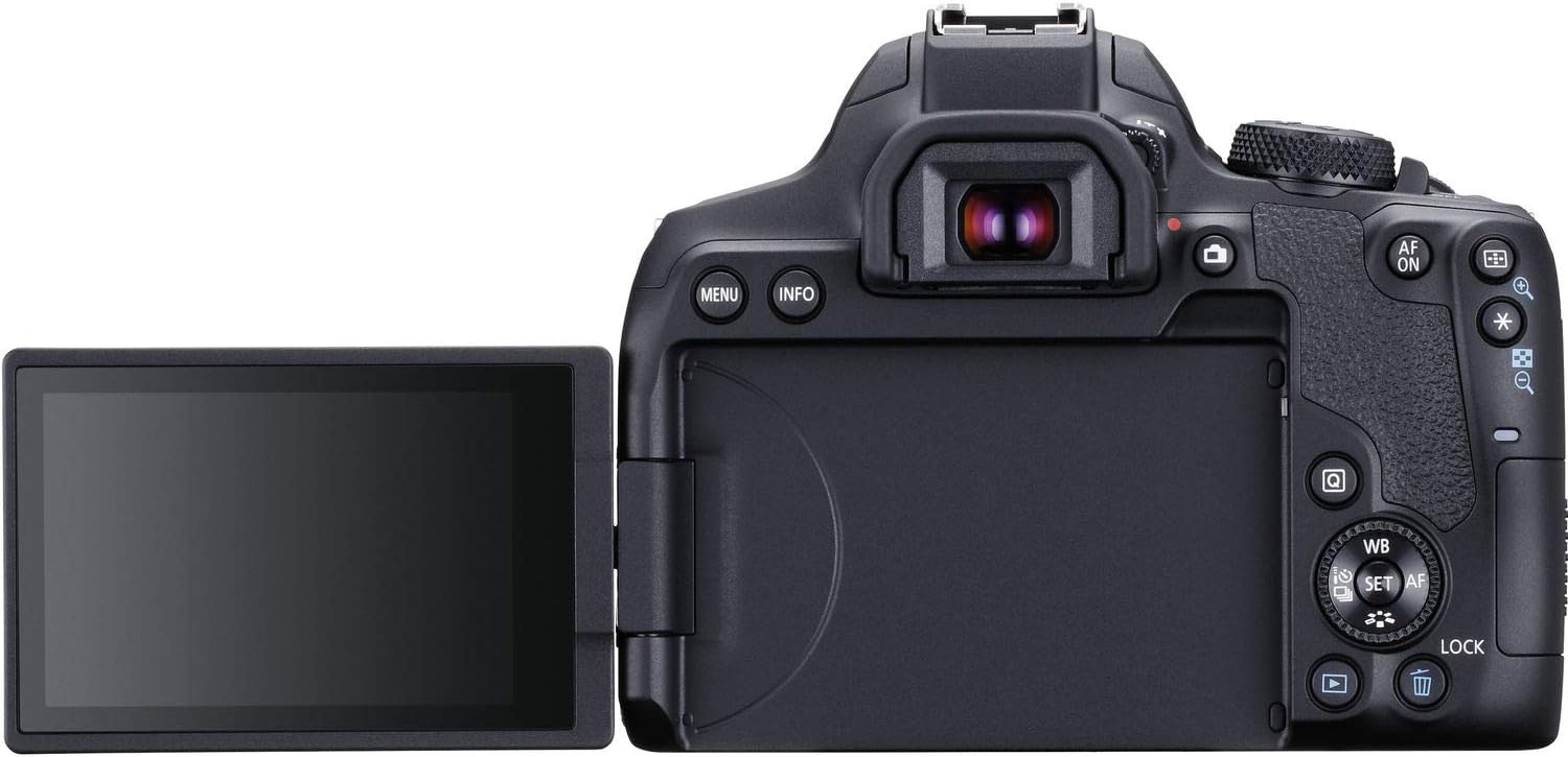 Canon EOS Rebel 850D / T8i DSLR Camera + 64GB Memory Card + Case Starter Bundle