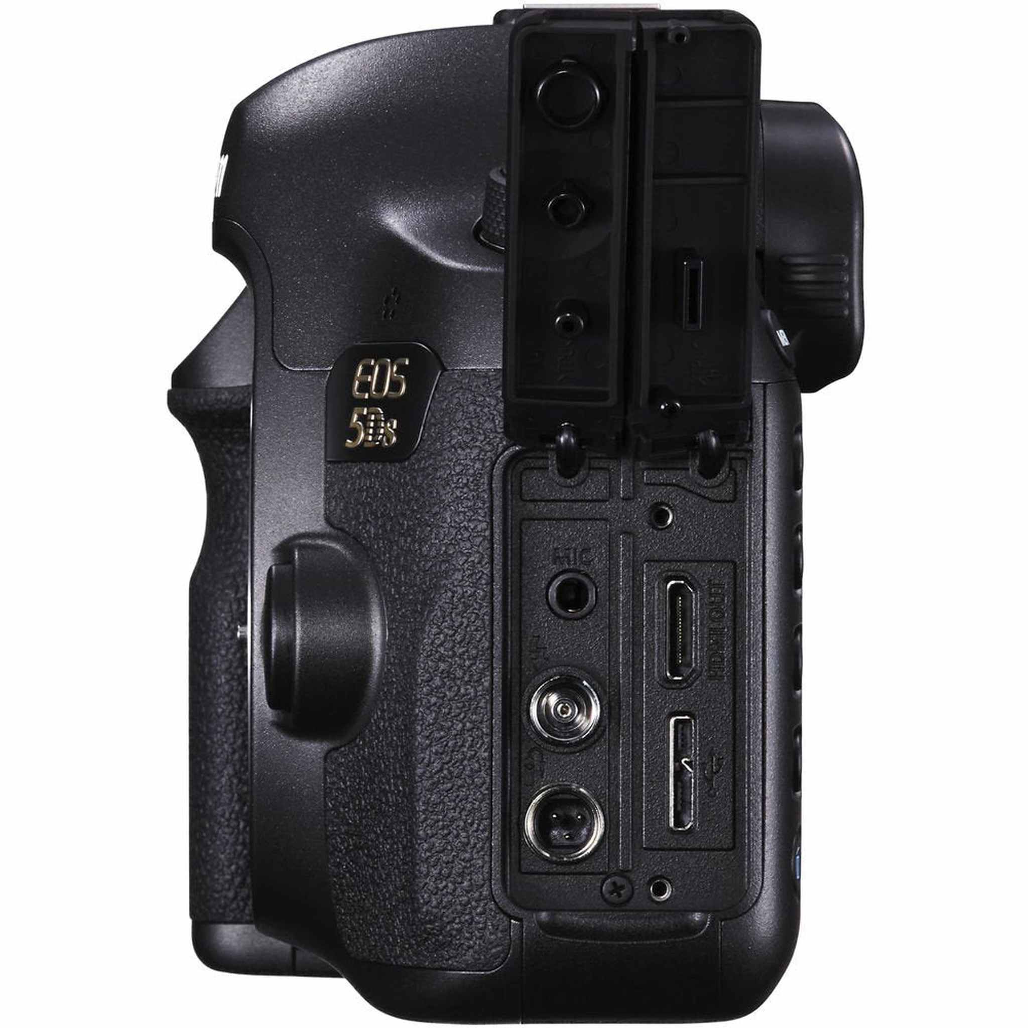 Canon EOS 5DS R DSLR Camera Body Only + Wireless Remote + Condenser Microphone + Case + Wrist Strap + Tripod Bundle Canon