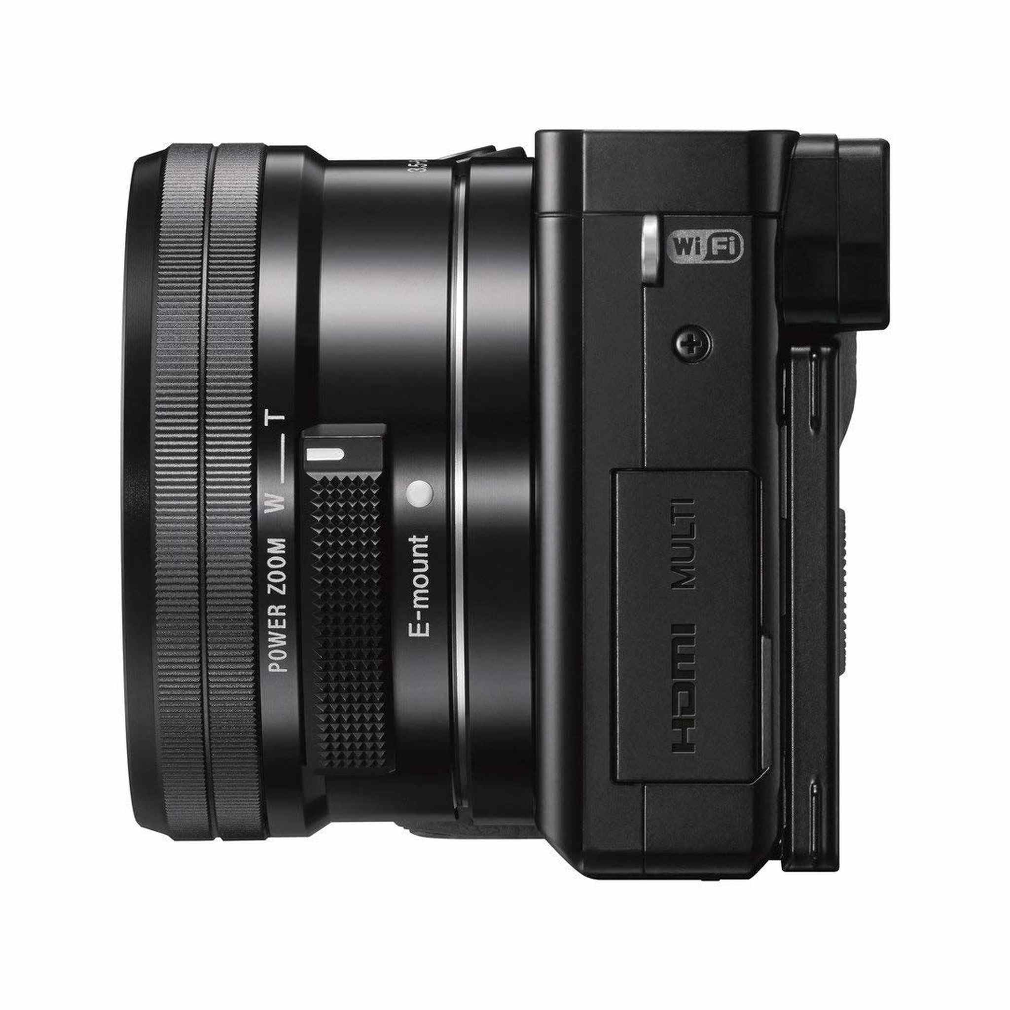 Sony Alpha a6000 Mirrorless Digital Camera 24.3MP SLR Camera with 3.0-Inch LCD Black w/16-50mm Power Zoom Lens Sony