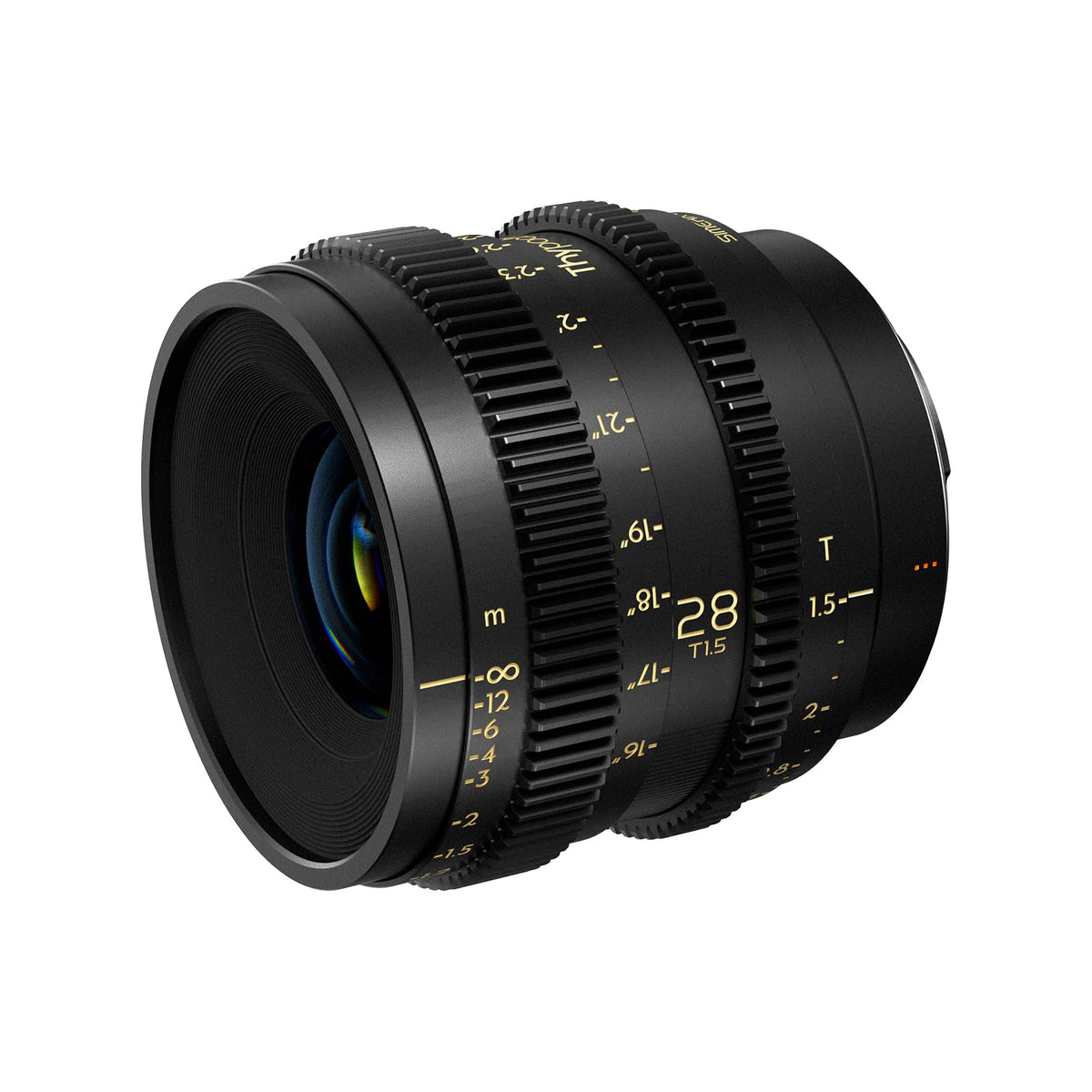 THYPOCH Simera-C 28 mm T1.5 FF Prime Cine Lens for Sony E-Mount - Black