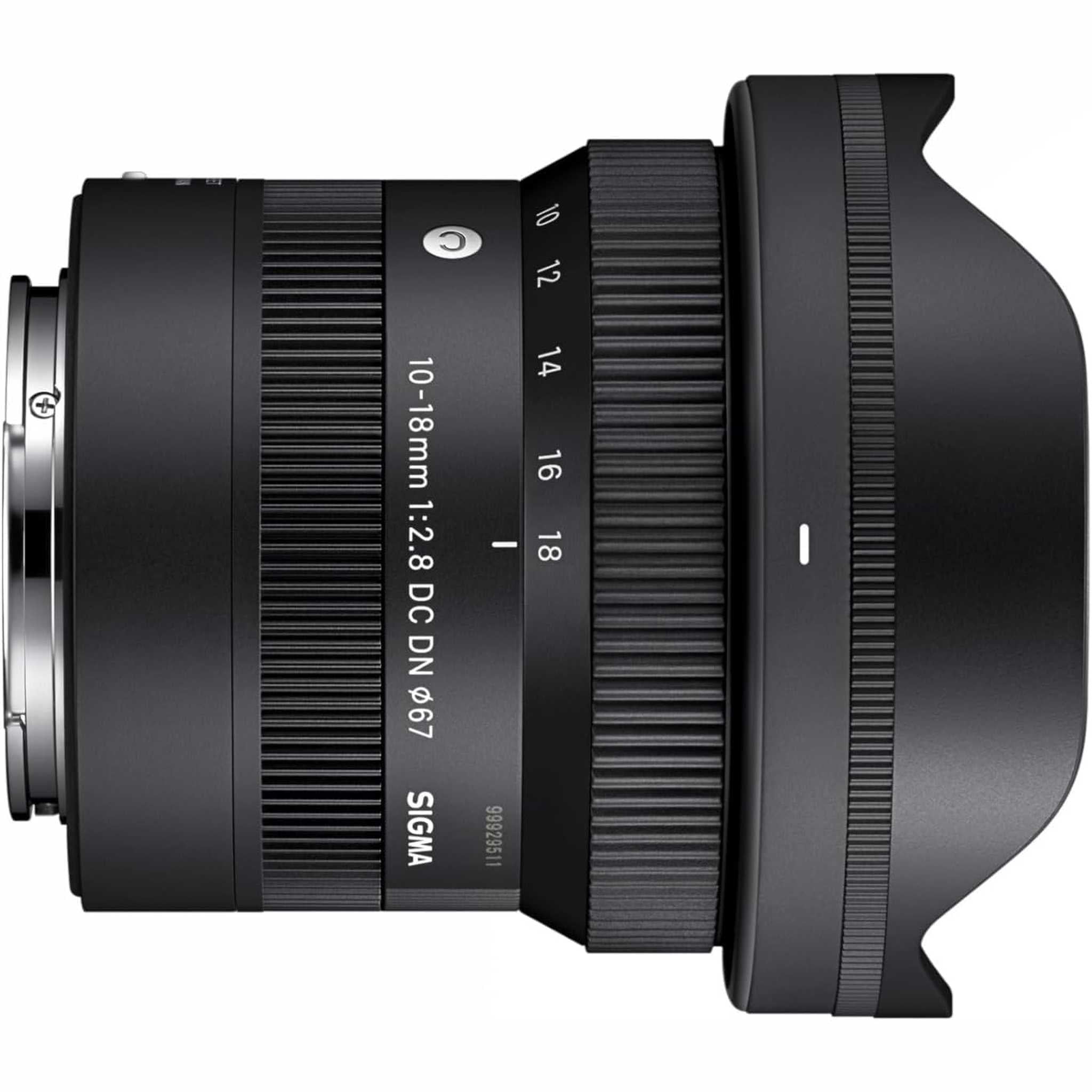 Sigma 10-18mm F2.8 DC DN for Sony E