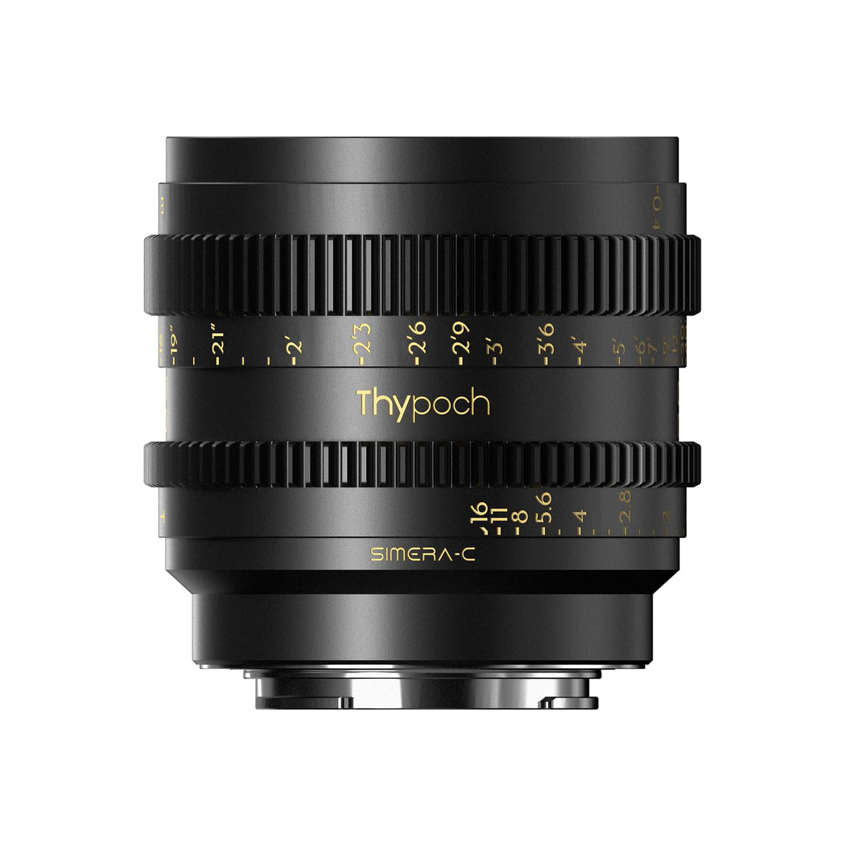 THYPOCH Simera-C 28 mm T1.5 FF Prime Cine Lens for Sony E-Mount - Black