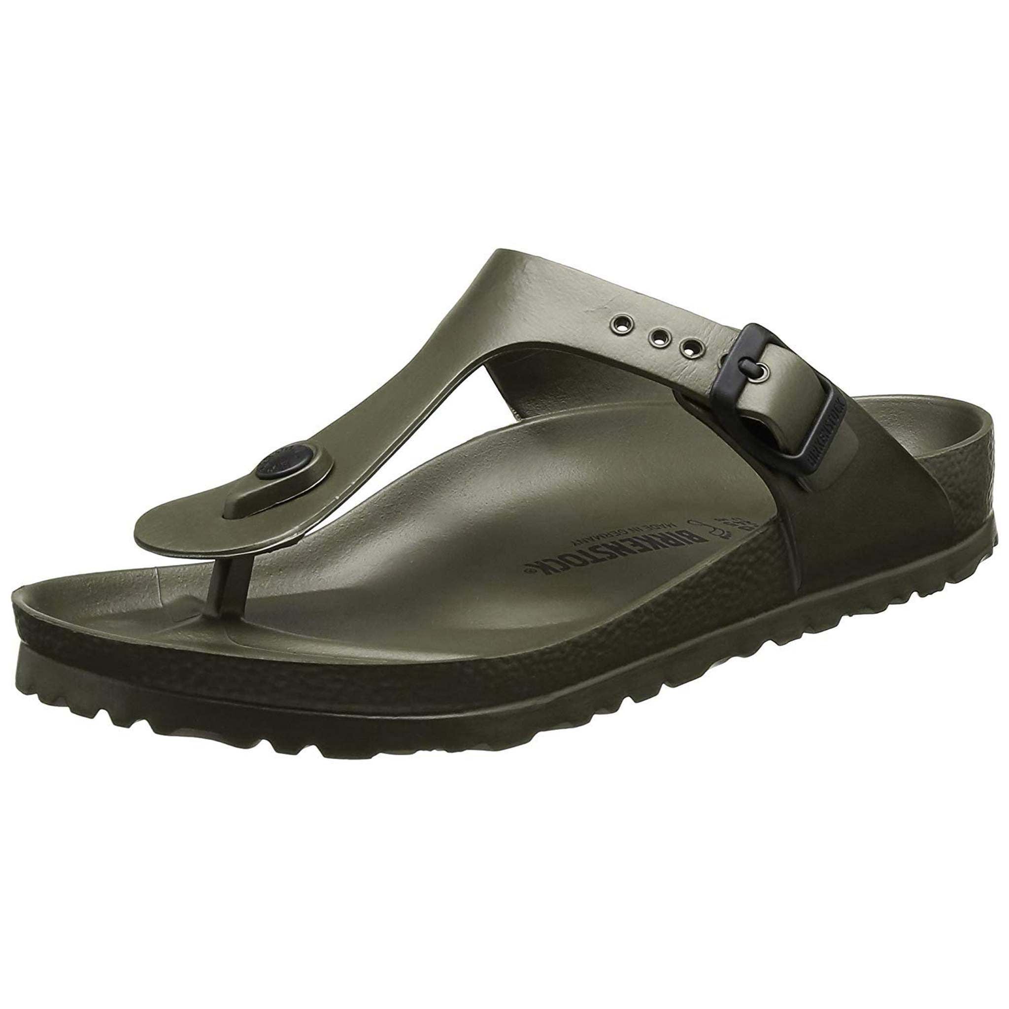 Birkenstock Unisex Gizeh Essentials EVA Sandal Khaki 41 R EU Birkenstock