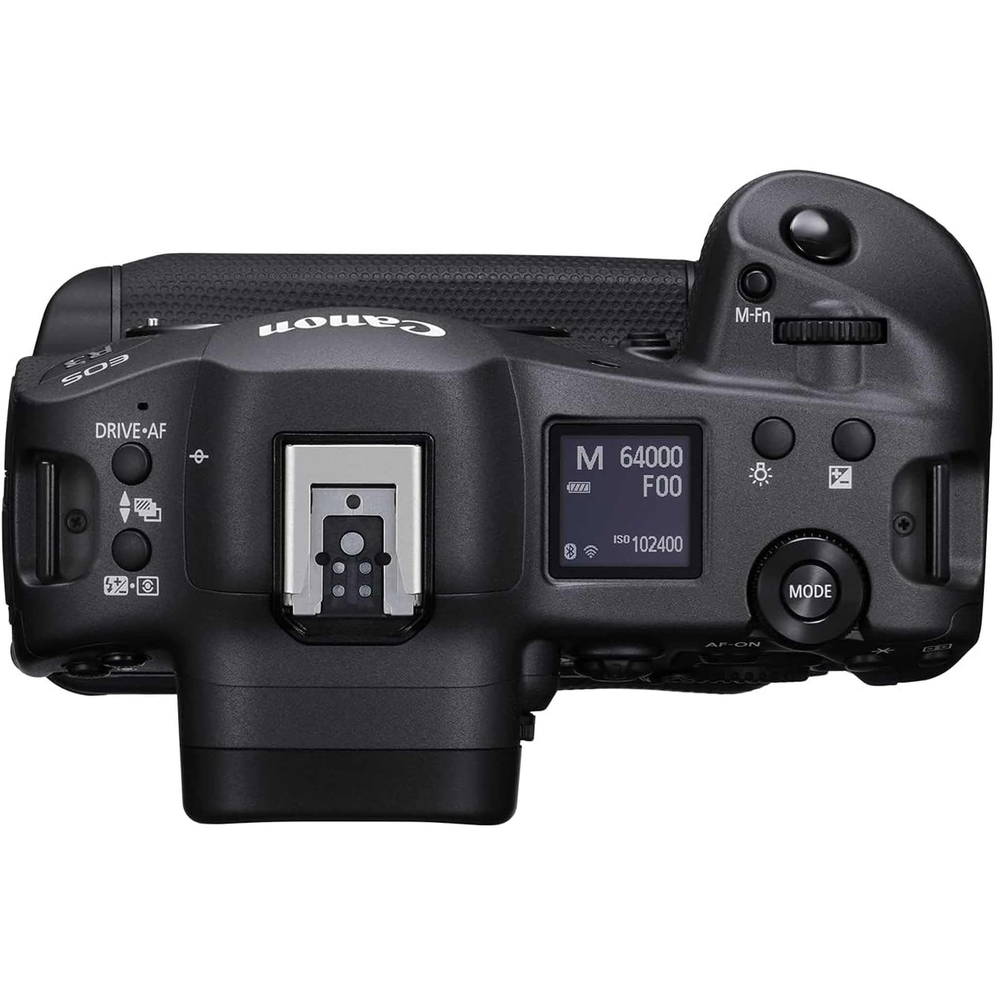 Canon EOS R3 Mirrorless Camera Body Only , Full-Frame Camera, 6K 60p RAW, 4K 120p Video, 24.1 Megapixel CMOS Sensor, DIGIC X Image Processor, for Sports, Action, Black