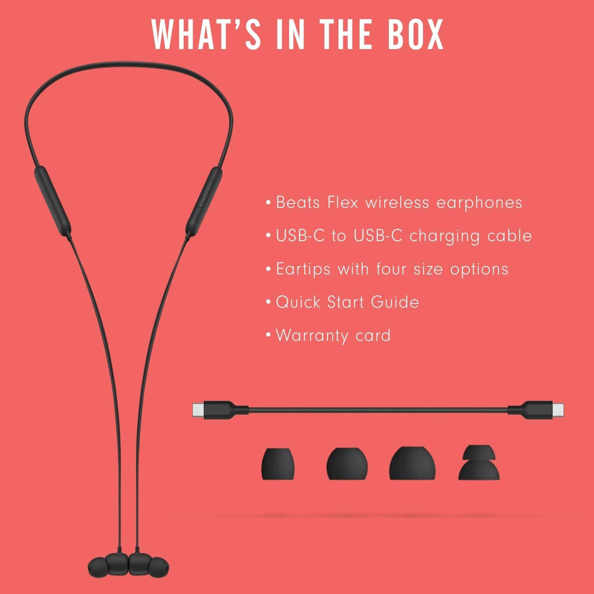 Beats Flex Wireless Earbuds - 12hr Battery, Microphone Asst Colors - Beats