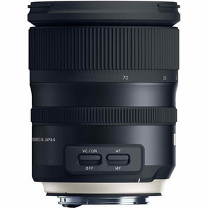 6Ave Tamron SP 24-70mm f/2.8 Di VC USD G2 Lens Canon EF International Model + 82mm 3 Piece Filter Kit + Deluxe Lens Po Tamron