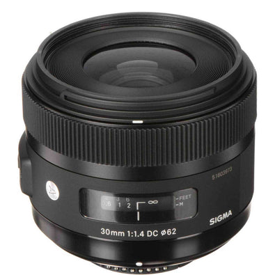 Sigma 30mm f/1.4 DC HSM Art Lens for Nikon + Deluxe Lens Cleaning Kit Bundle