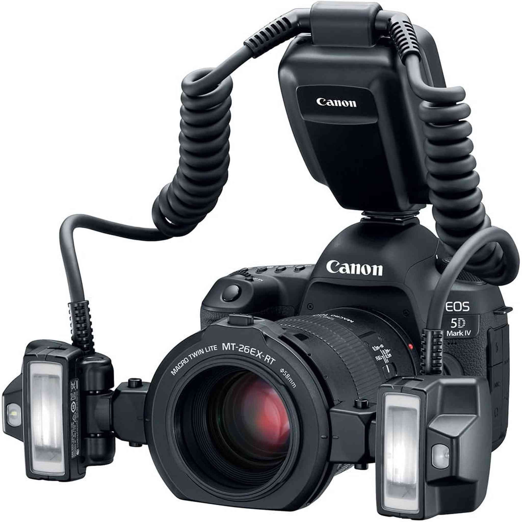 Canon MT-26EX-RT Macro Twin Lite 2398C002 Bundle with 64GB SanDisk SDXC Card