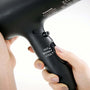 Panasonic Nanoe Hair Dryer, 1875 Watt Professional Blow Dryer for Smooth, Shiny Hair with 3 Attachments Quick Dry Nozzle, Diffuser and Concentrator Nozzle - EH-NA65-K Black/Pink , Black