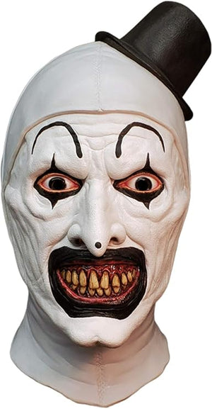 Terrifier Art The Clown Mask Costume Accessory White