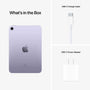 Apple iPad Mini 6 64GB, Cellular, Purple with Purple Moroccan Sleeve