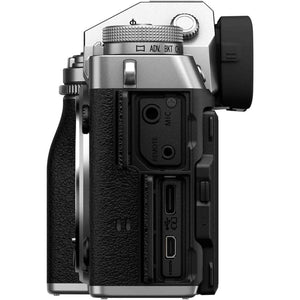 Fujifilm X-T5 Mirrorless Digital Camera XF16-50mmF2.8-4.8 R LM WR Lens Kit - Silver Fujifilm