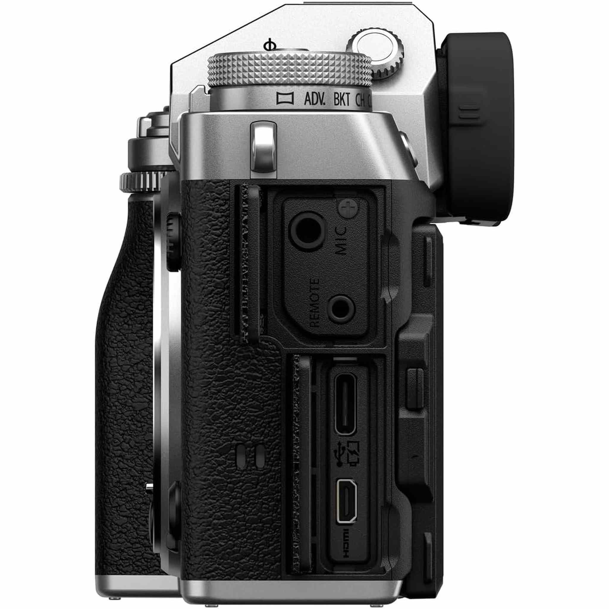 Fujifilm X-T5 Mirrorless Digital Camera XF16-50mmF2.8-4.8 R LM WR Lens Kit - Silver