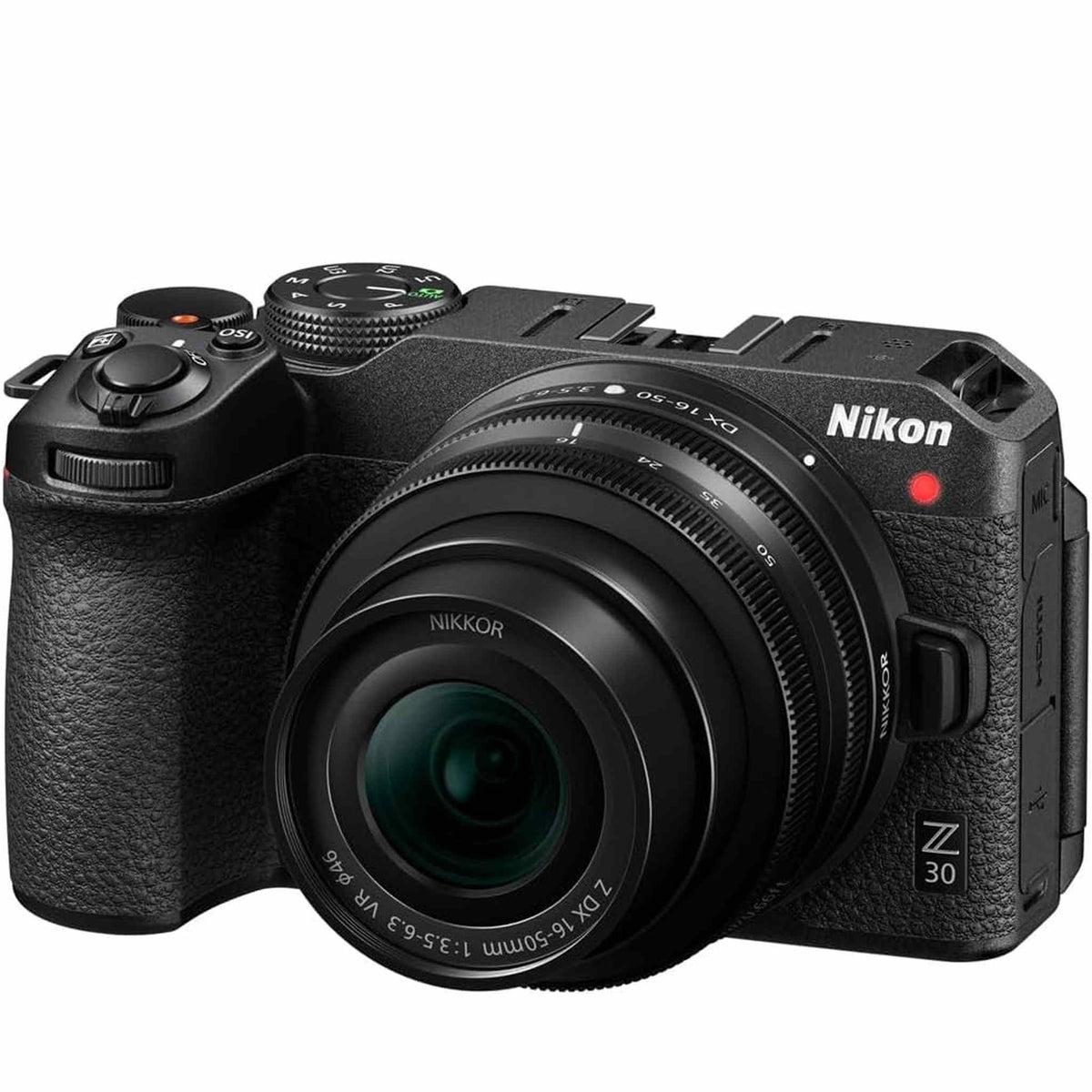 Nikon Z 30 w/NIKKOR Z DX 16-50mm f/3.5-6.3 VR & NIKKOR Z DX 50-250mm f/4.5-6.3 VR Kit - Reconditioned