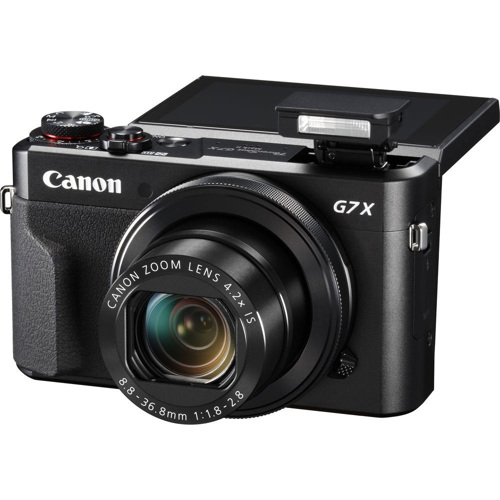 Canon PowerShot G7 X Mark II Digital Camera + 32GB Memory Bundle