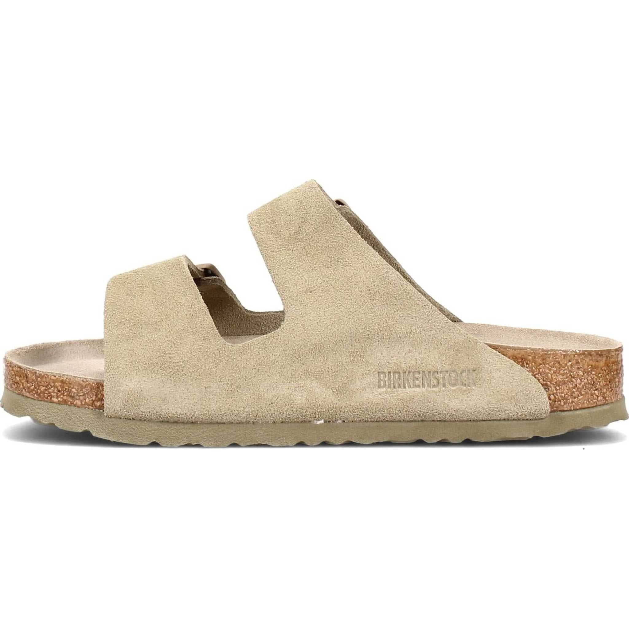 Birkenstock Arizona Soft Footbed - Leather Unisex Khaki Oiled Leather EU 40 US Men's 7-7.5, Women's 9-9.5 Regular Birkenstock