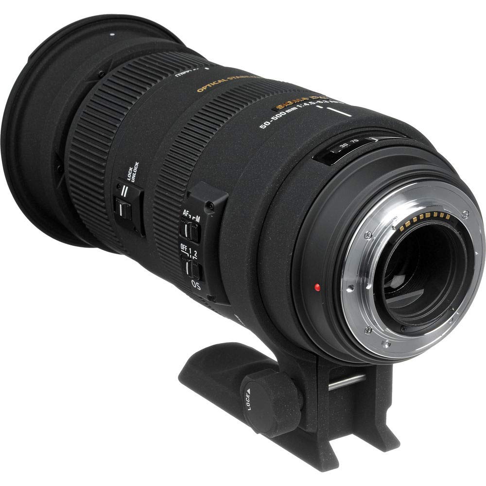Sigma 50-500mm f/4.5-6.3 APO DG OS HSM Lens for Sony/Minolta for Sony A Mount + Accessories International Model with 2