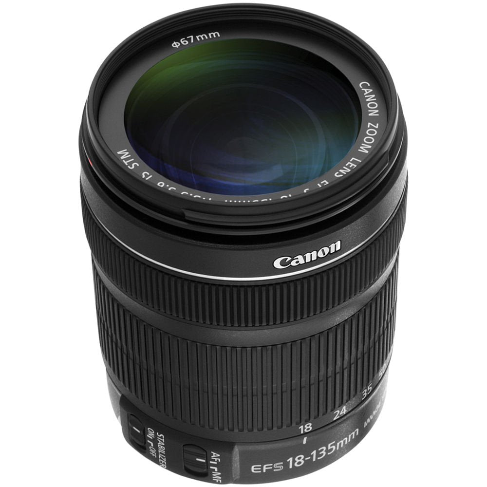 Canon EF-S 18-135mm f/3.5-5.6 STM Lens Intl Model + Cleaning Kit