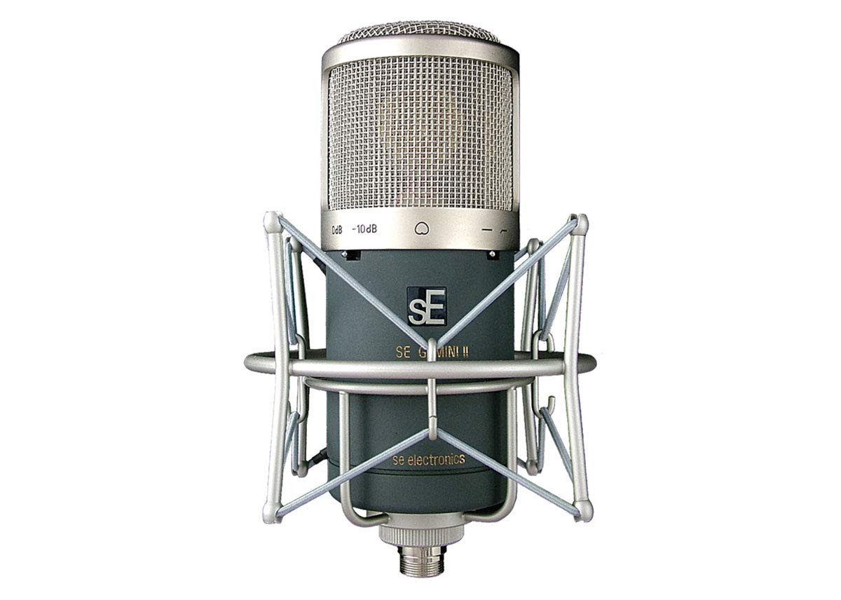 sE Electronics - Gemini II Dual Tube Cardioid Condenser Mic with Shockmount and Case