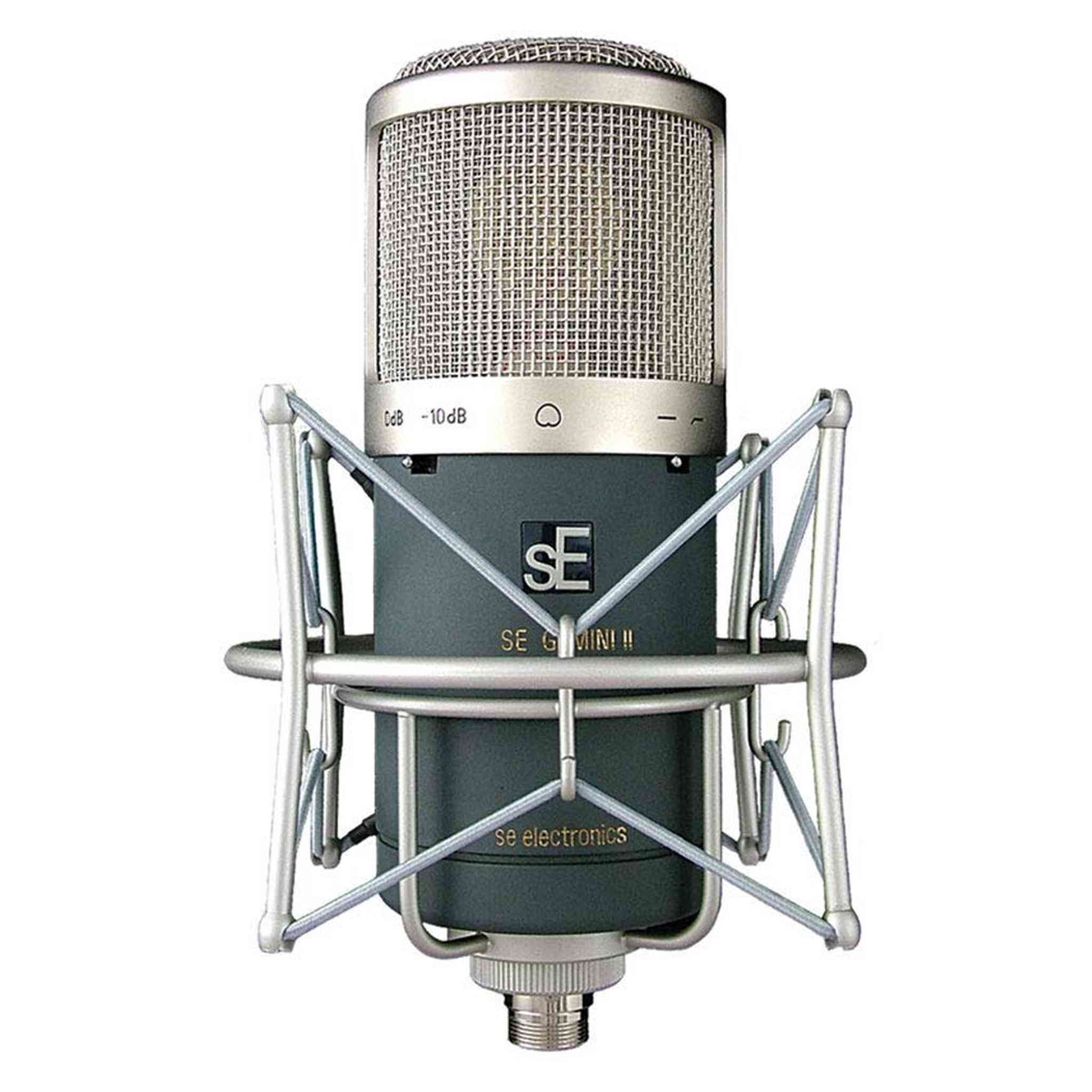 sE Electronics - Gemini II Dual Tube Cardioid Condenser Mic with Shockmount and Case SE Electronics