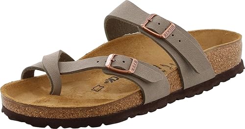BIRKENSTOCK Women's Mayari Sandal, Stone, 39 R EU, 8-8.5 M US