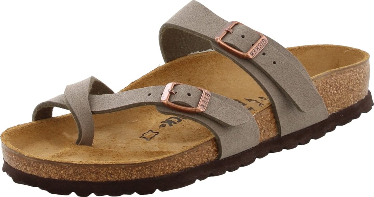 BIRKENSTOCK Women's Mayari Sandal,Stone,41 EU/10-10.5 M US