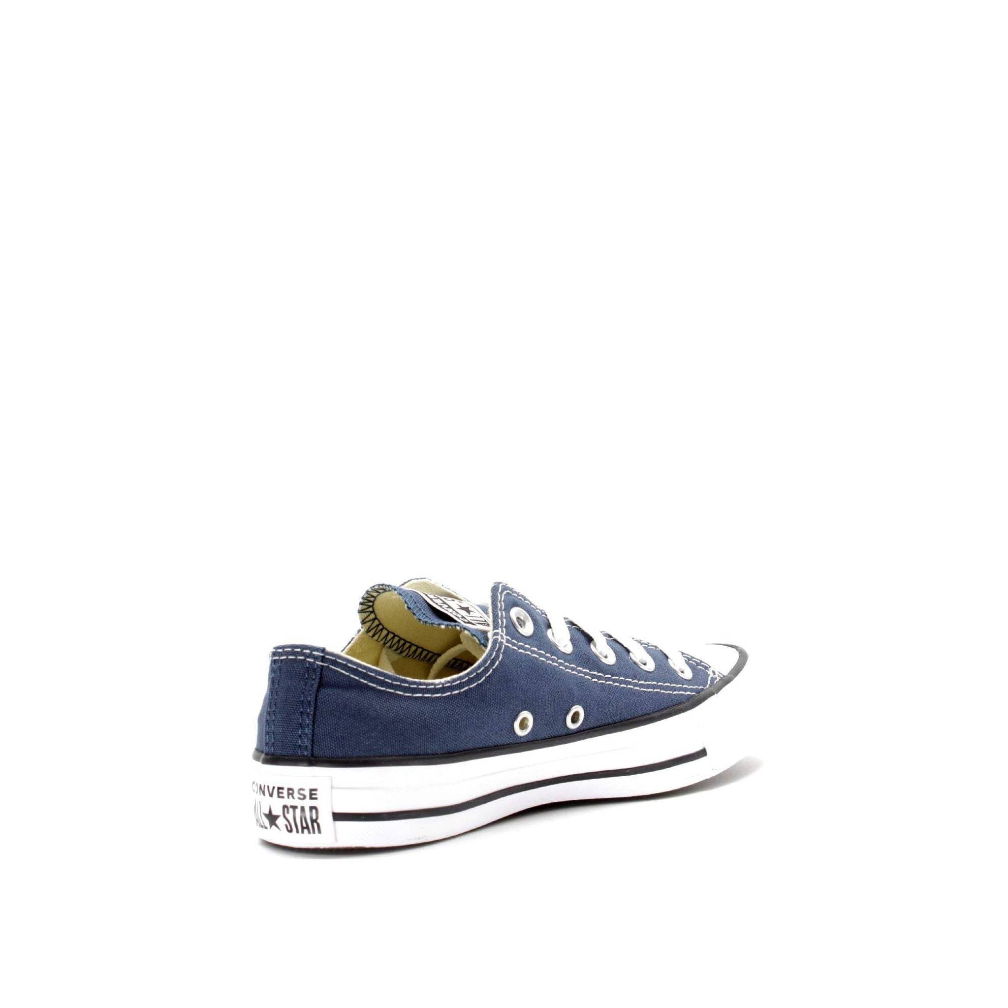 Converse Chuck Taylor All Star Canvas Low Top Sneaker, Navy ,10.5 womens_us/8.5 mens_us