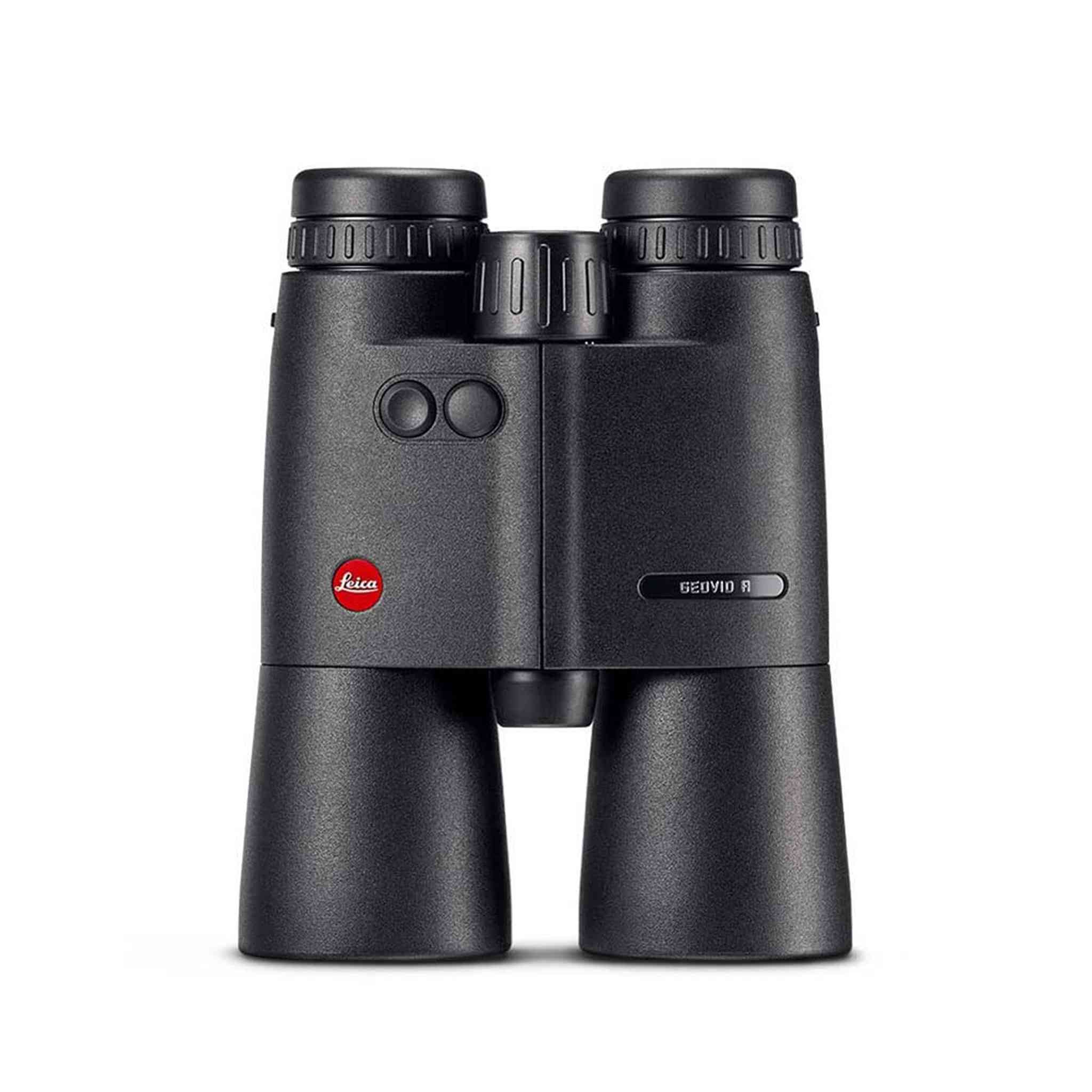 LEICA Geovid R Gen 2022 Compact Lightweight Hunting Bird Watching Rangefinder Binoculars with Carrying Strap Incuded, 8x56 Leica
