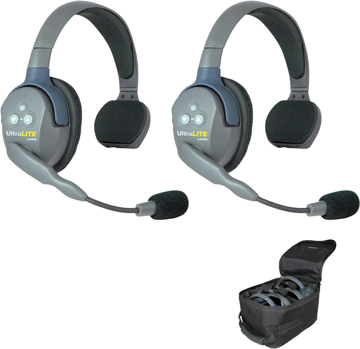 Eartec UL2S UltraLITE 2-Person Headset System USA Bundle 1