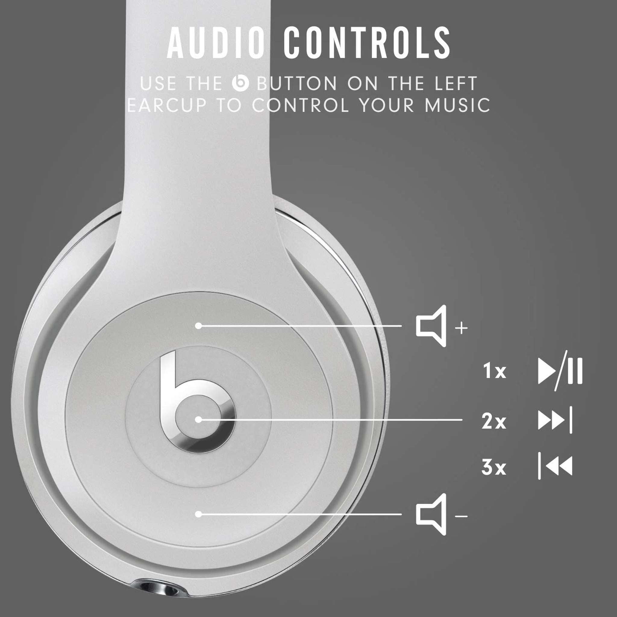 Beats Solo3 Wireless Headphones - 40hr Battery, Microphone Asst Colors -