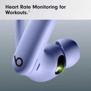 Beats Powerbeats Pro 2 Wireless Bluetooth Earbuds - Noise Cancelling, Heart Rate Monitor, IPX4, Up to 45H Battery & Charging Case, Works with Apple & Android - Hyper Purple