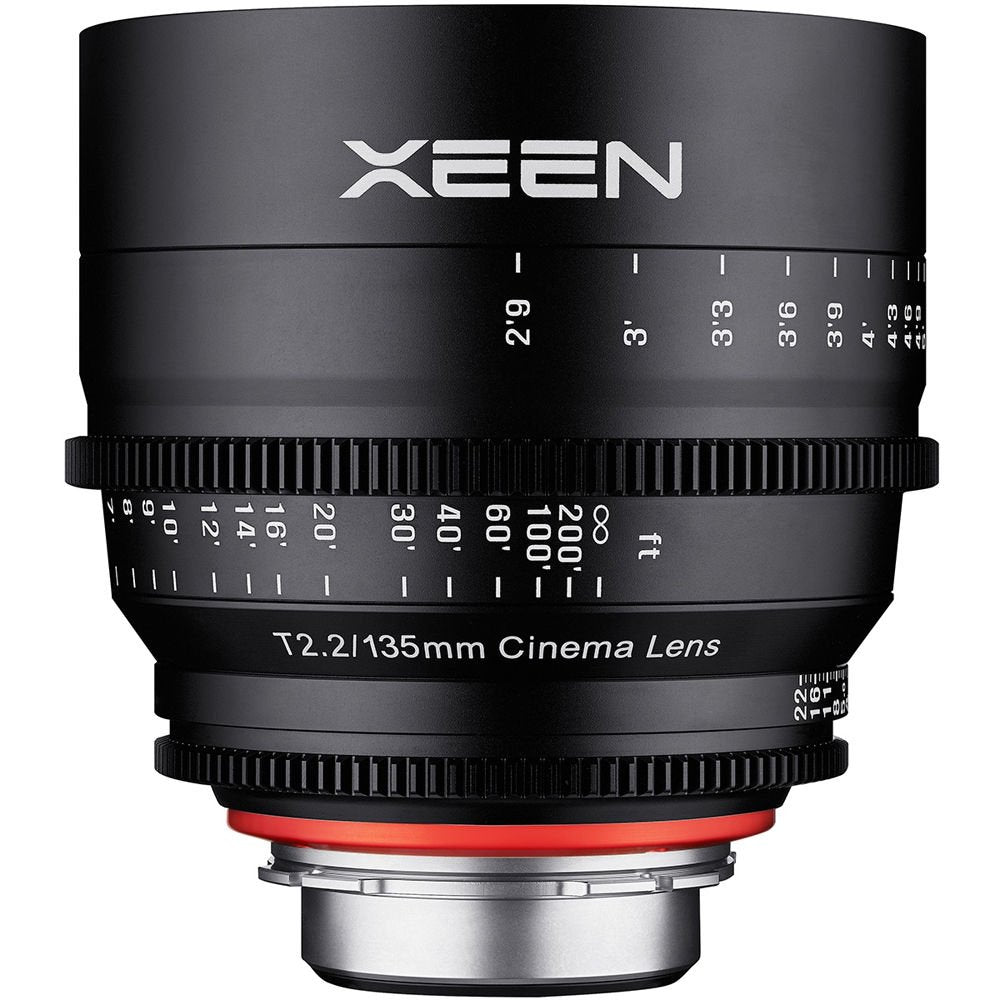 Rokinon Xeen 135mm T2.2 Lens with PL Mount with Professional Accessory Kit