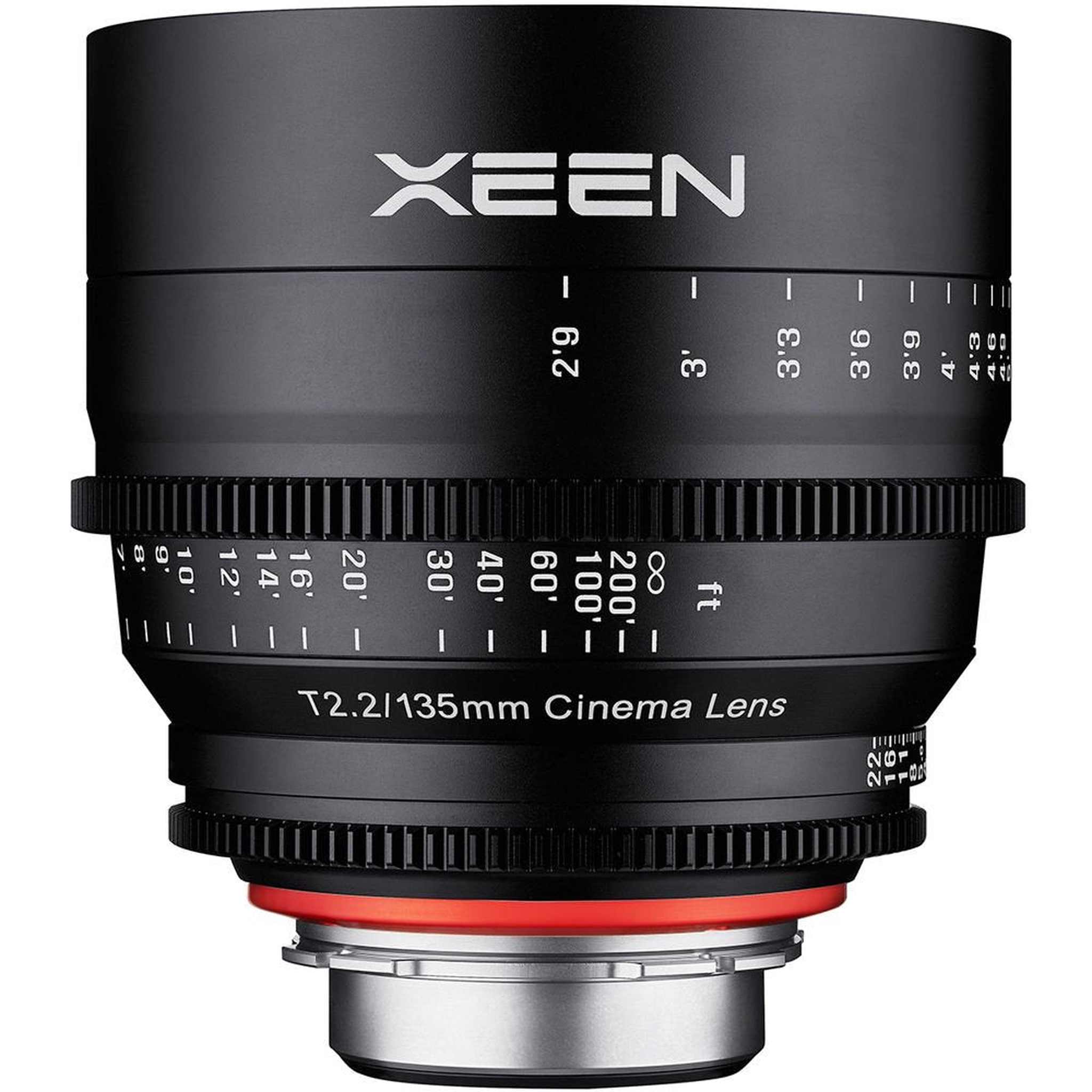 Rokinon Xeen 135mm T2.2 Lens with PL Mount with Professional Accessory Kit