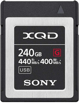 Sony Professional XQD G Series 240GB Memory Card QD-G240F 4-Pack