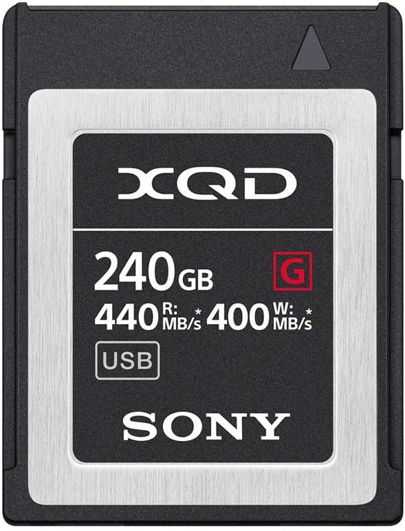 Sony Professional XQD G Series 240GB Memory Card QD-G240F 4-Pack