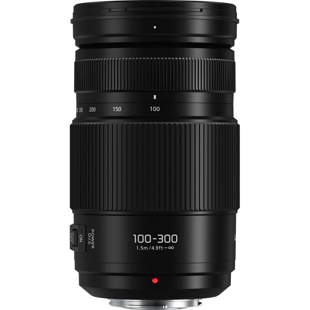 Panasonic Lumix G Vario 100-300mm f/4-5.6 II Power O.I.S. Lens for Micro Four Thirds Mount + Accessories (International