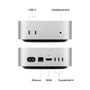 Apple 2024 Mac Mini Desktop Computer with M4 chip with 10‑core CPU and 10‑core GPU: Built for Apple Intelligence, 16GB Unified Memory, 256GB SSD Storage, Gigabit Ethernet. Works with iPhone/iPad