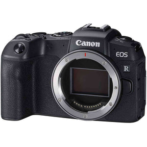 Canon EOS RP Mirrorless Digital Camera Body Only - Includes - Extra Battery Pack, Cleaning Kit, Memory Card Kit, Carry