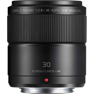 Panasonic 30mm f/2.8 O.I.S. Lens + Deluxe Lens Cleaning Kit