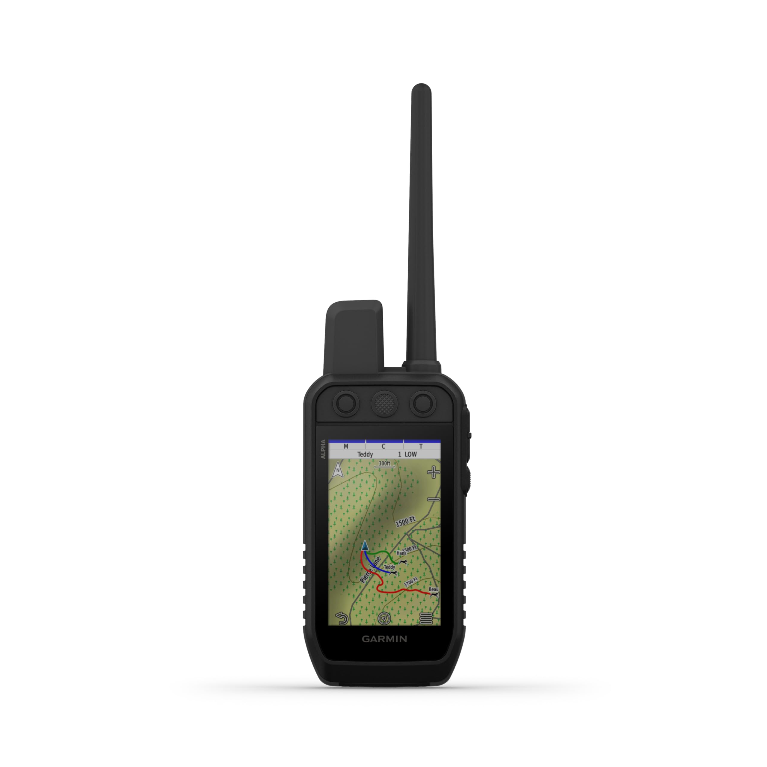 Garmin Alpha® 200 Plus, Rugged GPS Handheld, Track and Train Up to 20 Dogs, Sunlight Readable 3.5-inch Color Touchscreen Display