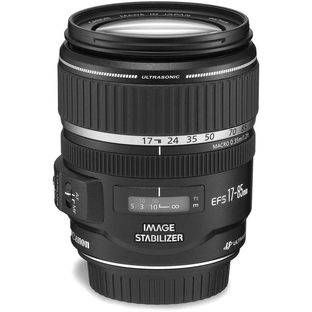 Canon EF-S 17-85mm f/4-5.6 Image Stabilized USM SLR Lens for EOS Digital SLR's - White Box Bulk Packaging
