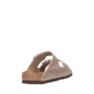 Birkenstock Unisex Arizona SFB Tobacco Oiled Leather Sandals - 38 M EU / 7-7.5 B M US